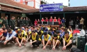 Công an Việt Nam đột kích 'ổ' lừa đảo ở Campuchia, bắt 59 người