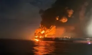 Hai 'tàu chở dầu Nga' phát nổ bí ẩn